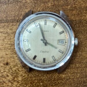 TIMEX ELECTRIC MENS WATCH Vintage Untested Parts/Repair